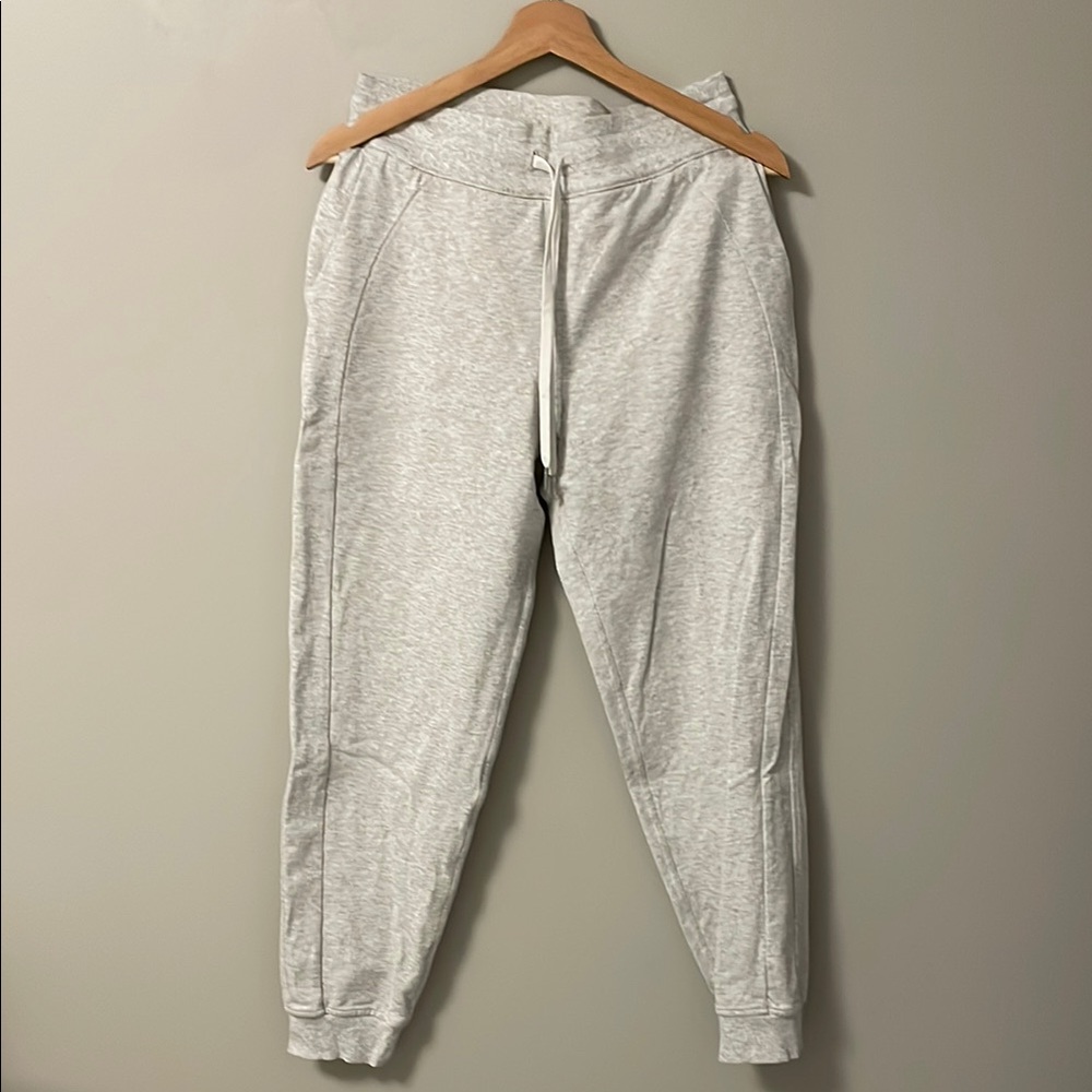 Lululemon French Terry scuba joggers - heathered grey